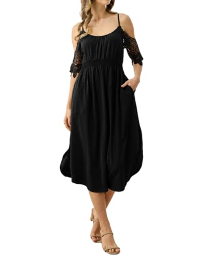 Lace Sleeve Dress - image 1