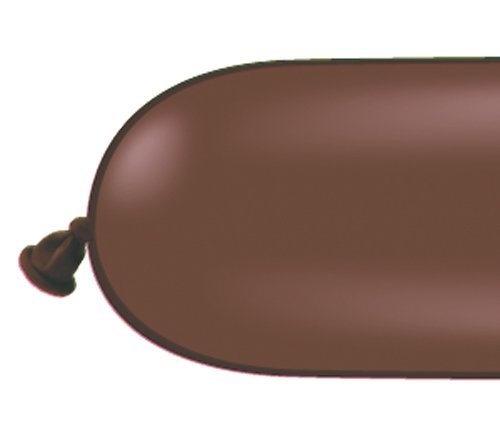 Qualatex 350Q Medium Sized Twisting Balloons, Chocolate Brown - Pack of 100