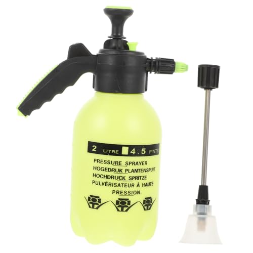 ULTECHNOVO ガーデンウォーターポット 高圧緑色 ポンプ式散水器 多肉植物と花用 ミスト均一噴霧 室内外園芸用 小型給水ケトル