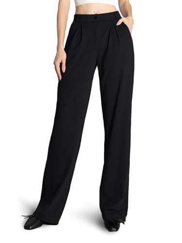 Safort Wide Leg Pants Women Dress Pants 28
