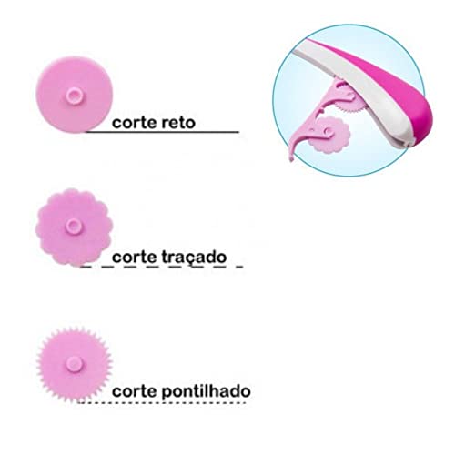 Vincador Rotativo Papel Tecidos 3 em 1 Patchwork Scrapbook