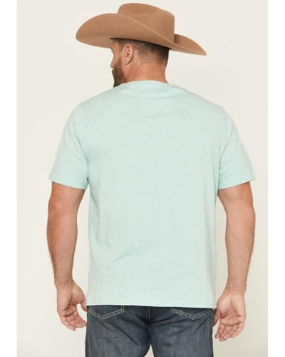 Cinch Men's Turquoise Basic Tee Shirt4