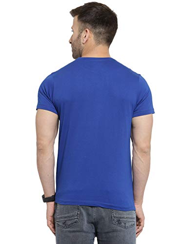 Image of Scott International Biowash T-Shirts for Men's & Boys- Round Neck, Half Sleeves, Cotton, Regular Fit, Stylish, Branded Solid Plain Tshirt for Men- Ultra Soft, Comfortable, Lightweight T-Shirt