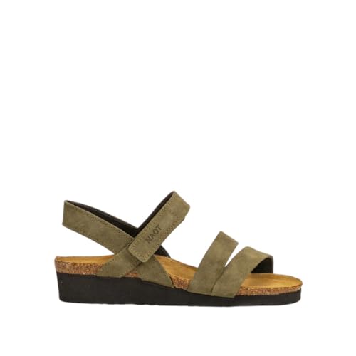 Image of NAOT Kayla Women's Sandals - Supportive 3-Strap Design with Backstrap, Cork & Latex Footbed - Arch Support - Travel-Friendly Comfortable Walking Sandals for All-Day Wear