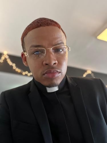 BLESSUME Church Clergy Men's Tab Collar Clergy Shirt Long/Short Sleeves3