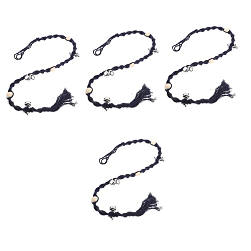 balacoo 4pcs Professional Dog Door Bell High-Class Tone Wear-Resistant Dog Bell Easy Install Perfect for Potty Training