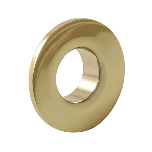 Kingston EVF1112 Sink Overflow Hole Cover Ring, Polished Brass