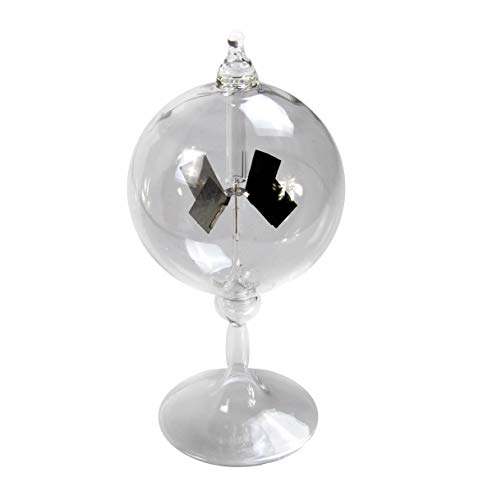 Radiómetro de cristal transparente de 16 cm para demostración física 2