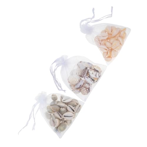 Unomor Ocean-Inspired Shell Conch Decor 40 Pieces DIY Craft Material Natural Shell Conch Fish Tank Adornment