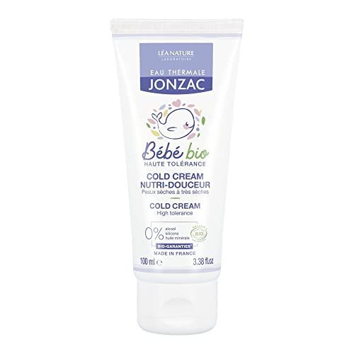 Eau Thermale Jonzac Organic Cosmetic Baby Care Nutri-Gentle Cold Cream, 100 ml