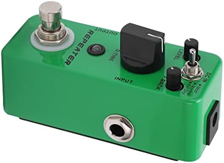 Delay Effect Pedal,3Modes Guitar Effects Pedal Digital Effect Pedal Repeater Delay Stompbox for Musical Instrument for Electric Guitar & Bass Delay Time, Effects
