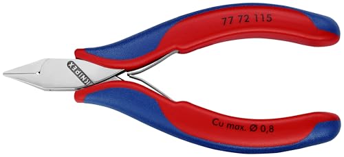 Knipex 77 72 115 Electronics alicate de corte diagonal con acabado pulido 2
