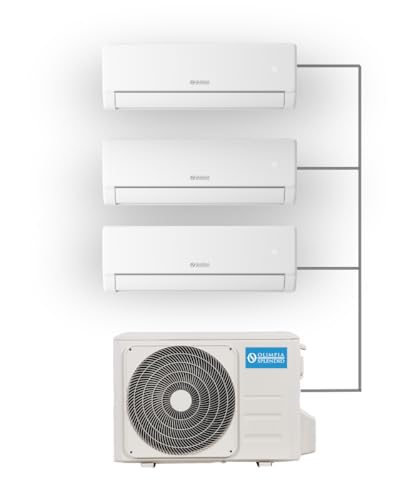 Olimpia Splendid, Aryal Trial 21 con Unità Interna Alyas S2, Climatizzatore 10.000+10.000+12.000 BTU/h Multisplit Inverter, tre stadi di Filtrazione, Gas R32, Classe A++, Wireless Control incluso