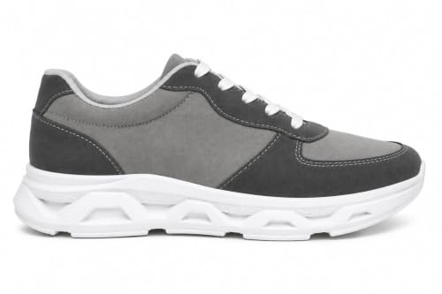 Image of Centrino Sneakers for Men | Lightweight Casual Shoes for Men Stylish | Breathable Mesh Walking Shoes | Cushioned Insole Comfortable Shoe for Man | Durable Sole Footwear|Trendy Lace-Up Shoes for College, Parties & Daily Use (9625)