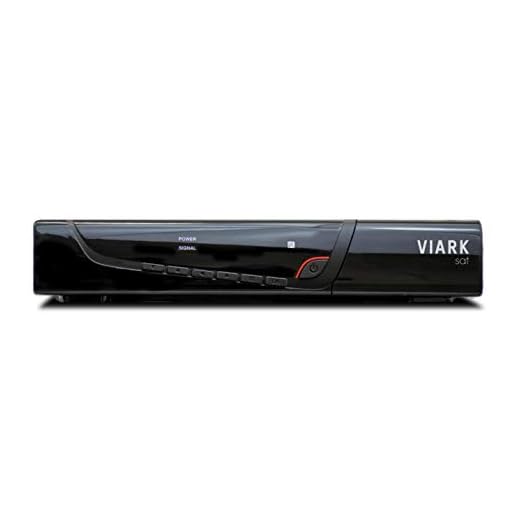 Viark Sat - Receptor Satélite Digital Full HD DVB-S2 Multistream H.265/HEVC, con LAN, Antena WiFi USB y Lector de Tarjetas CA