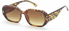 Óculos de Sol Blogueira Polo London Club com Proteção UVA/UVB - Kit contém estojo e flanela