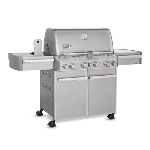 Weber 7270001 S-470 Stainless-Steel 580-Square-Inch 48,800-Btu Natural-Gas Grill thumb #5