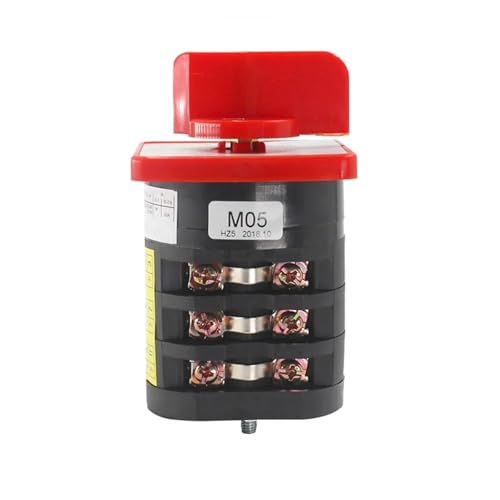 Interruptor de conmutación rotativa HZ5-20 M04 de 3 posiciones para cuadro 380V 4