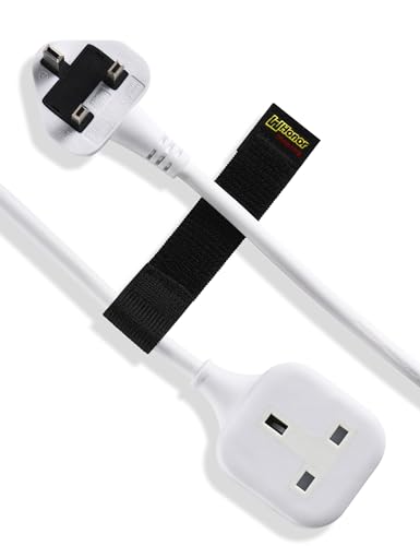 وصلة تمديد في اتجاه واحد مع شريط طاقة بقابس بريطاني 3 دبابيس...