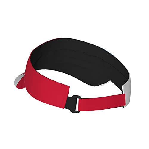 Image of Cute Funny Flag Hat Women Men Adjustable Flag Sport Sun Visor Hat Summer Fashion Sun Cap Beach Flag Hat