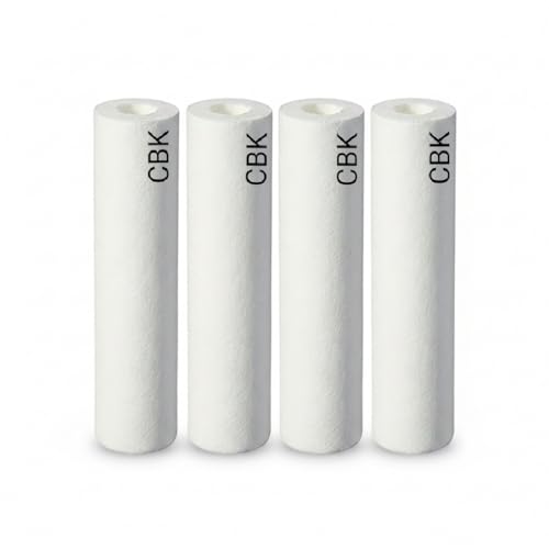 Image of CBK Genuine New Aqua 10 Inch High Density Spun Pre-Filter (5 Micron PP Spun) Water Cartridge Compatible for 10 Inch Pre-Filter Housing of All Water Purifier | 4 PIS Spun Filter