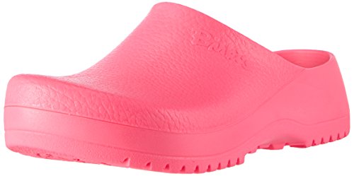 Image of Birkenstock Women's Super-Birki Clogs, (Neon Pink), 5 UK