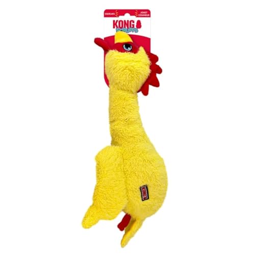 KONG Scruffs - Juguete de peluche surtido para perros (pollo)