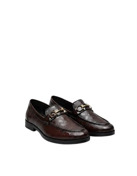 Men's Stylish Horsebit Loafer Shoes | Cushioned Insole Slip-On Driving & Formal Shoes for Men-image-7