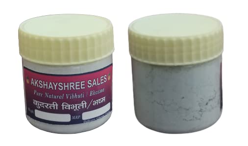 Akshayshree Sales Pure/Natural Vibhuti/Bhasma (Pack of 2-100 gm) (B095SY6SKF) Amazon Price History, Amazon Price Tracker