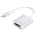 Produktbild KiWiBiRD USB Typ-C auf VGA Adapter 1080p@60Hz Kompatibel mit MacBook Pro iMac iPad Pro 2018 Pixelbook Surface Book 2/Go HP Spectre x360 Dell XPS Lenovo Yoga 900/910 mehr USB-C Thunderbolt 3 Geräte