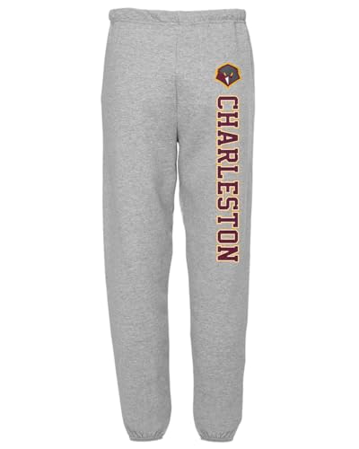 University of Charleston Men's Jogger Sweatpants, Athletic Heather, 3XL