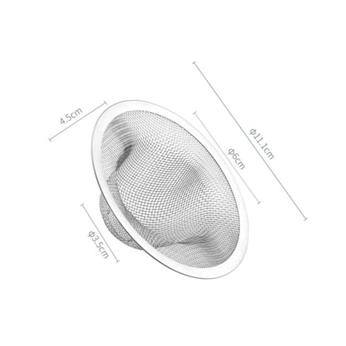 Filtro colador para fregadero de acero inoxidable 4 piezas miniatura 2