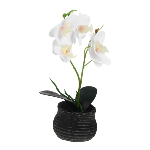 JOINPAYA Planta Artificial Maceta De Blanca Decoración Para Oficina Bonsai Falso Maceta Decorativa Planta Ornamental