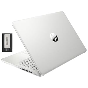 HP Stream – Laptop BrightView HD de 14 pulgadas, procesador Intel N150, 16 GB de RAM, 416 GB de almacenamiento (128 GB eMMC + 288 GB de estación de acoplamiento), gráficos Intel UHD, cámara 720p