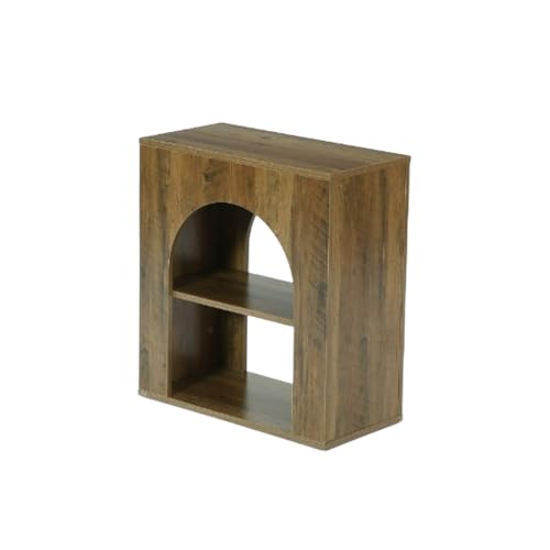 Tribesigns サイドテーブル ベッド横テーブル ソファテーブル 木製 おしゃれ 韓国インテリア 幅60×奥行30×高さ65cm