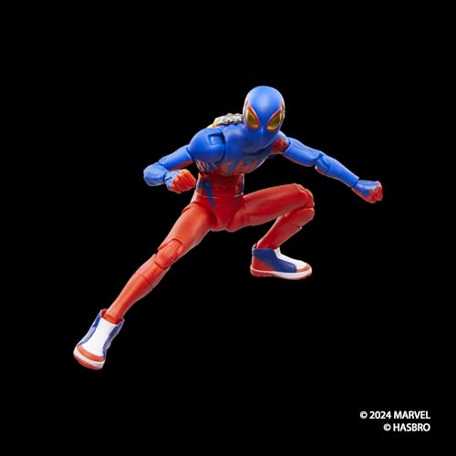 Marvel Legends Series Spider-Boy, Retro Comics Collectible 6-Inch Scale Action Figure