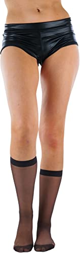 Image of ToBeInStyle Women's Pack Of 6 Pairs Sheer Knee-Hi Nylon Solid Socks