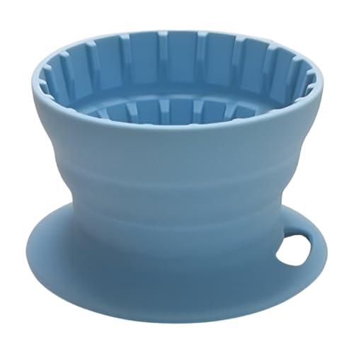 Remingtape Tasse filtrante pliable en silicone, filtre à café portable, Cup Cake, filtre à café C