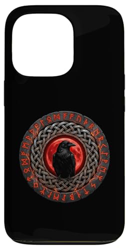 �������낢 �k�� Vikings Lovers Norse Myth Raven �X�}�z�P�[�X iPhone 13 Pro �p