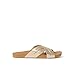 Reef Cushion Spring Bloom Womens Fashion Slide Sandal, Ultra Soft Cushion Footbed, Champagne, 9