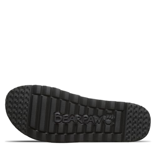 BEARPAW Women's Crux Black Sandal Size 53