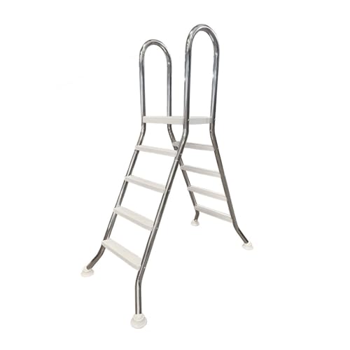 Escalera para piscina de acero inoxidable 304 y 4 escalones miniatura 1