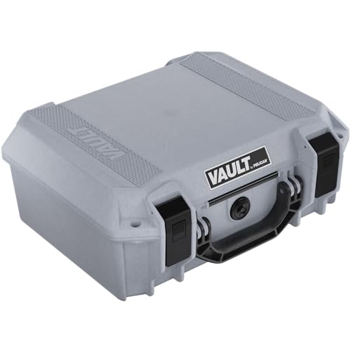 Maleta Pelican Vault V200 Gris con espuma