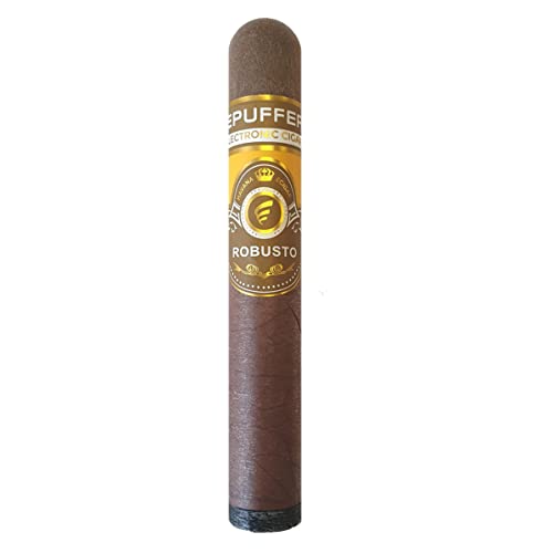 EPUFFER-ROBUSTO-Havana-RED-E-Cigar-Premium-Cigar-Flavour-Soft-Cork-Mouthpiece-Nicotine-Free