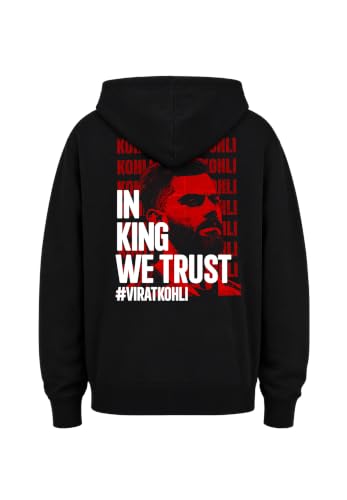 Fuda Store Fuda Black Virat Hoodie Red M - Image 7