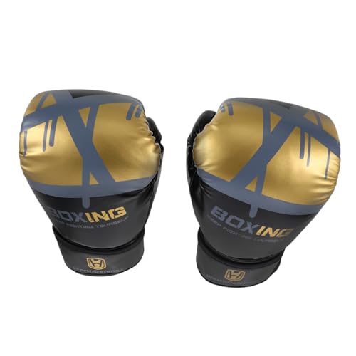 Gants de boxe pour hommes entraînement kickboxing et taekwondo avec fermeture rapide