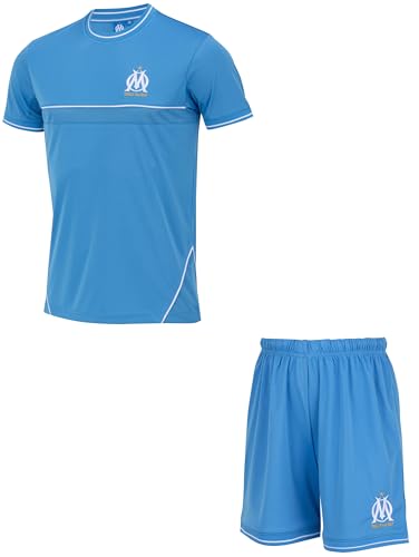 OLYMPIQUE DE MARSEILLE Ensemble Maillot Short Om - Collection Officielle 10 Ans