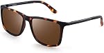 Lunettes de soleil de conduite polarisés Retro Square UV protection Classic Lunettes de soleil Hommes Femmes
