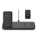 Yootech Dual Fast Wireless Charger, 4 Coils 10W Max Wireless Charging Stand Pad with QC3.0 AC Adapter,Compatible with iPhone 11/11 Pro/11 Pro Max/Xs MAX,Galaxy S20/Note 10/S10,AirPods Pro