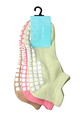 Ronnox Women's 12 Pairs Cushioned Grip Socks For Women Size 9-11, For Yoga Pilates & Barre Home & Hospital, Small/Medium Ry04-Ab-Sm #TOP6
